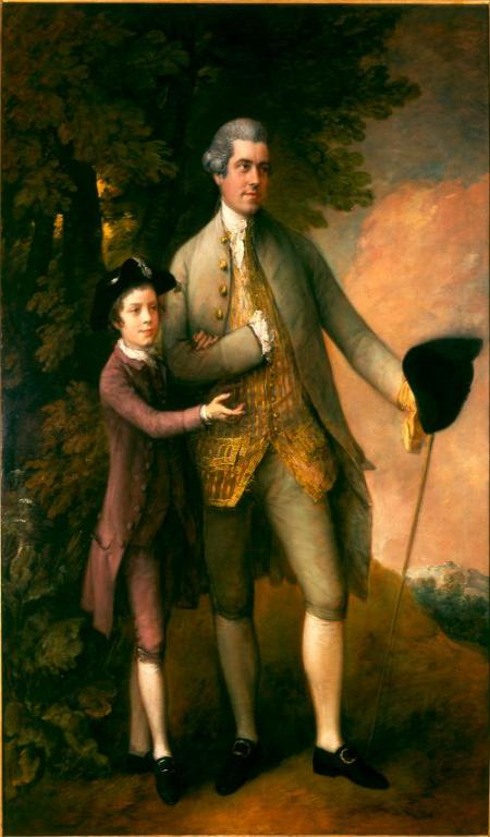 Томас Румбольд с сыном