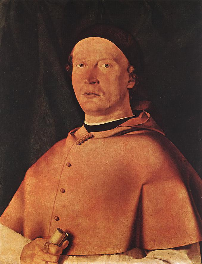 Лоренцо Лотто. Епископ Бернардо