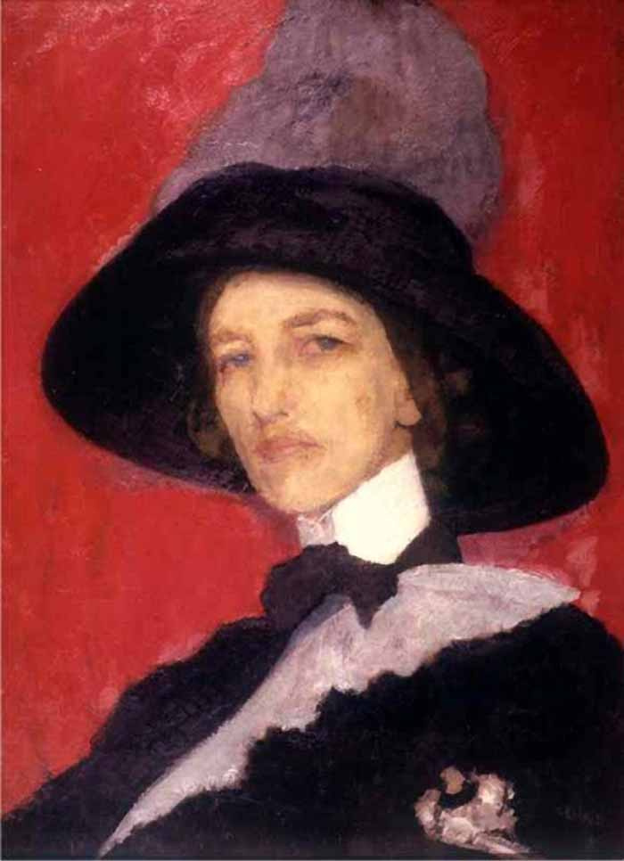 Елизавета Сергеевна Кругликова. Автопортрет.  1910