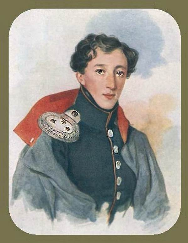Петр Федорович Соколов. Портрет неизвестного военного. 1820-е