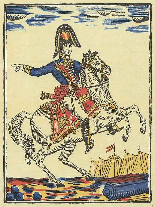 Хосе Симо. Испанский генерал на коне