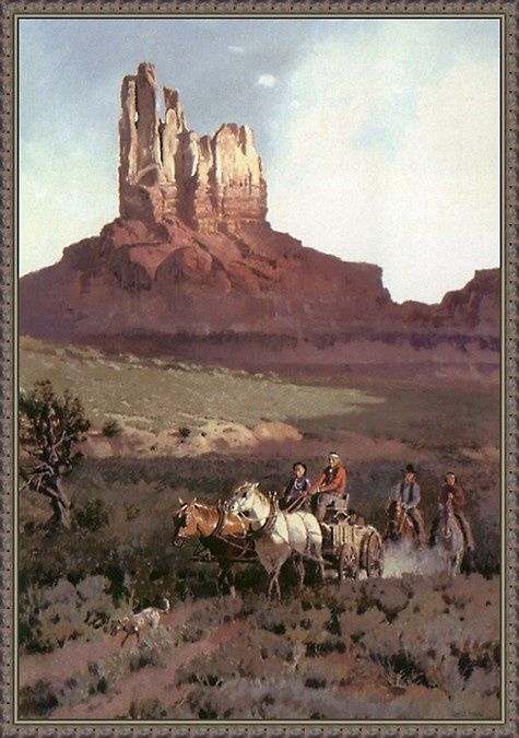 Джеймс Борен. В  землях племени Навахо