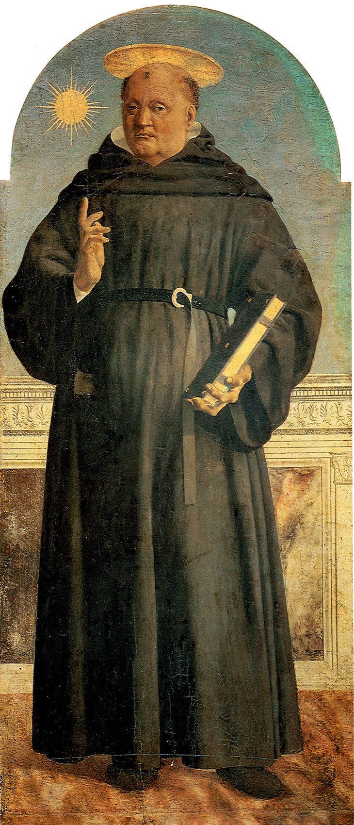 Пьеро делла Франческа. Святой Николай Толентинский