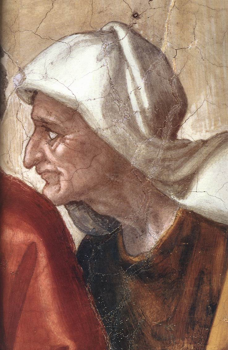 Микеланджело Буонарроти. Жертвоприношение Ноя (фрагмент)