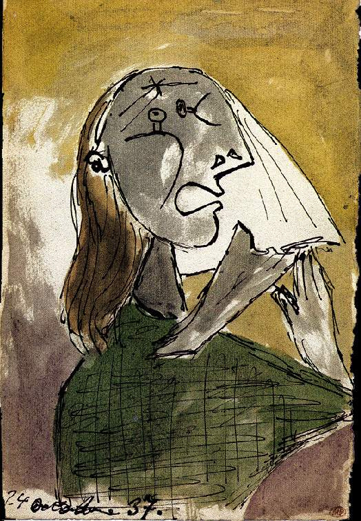 Пабло Пикассо. Плачущая женщина 11