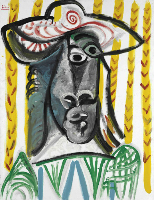 Пабло Пикассо. Голова мушкетера
