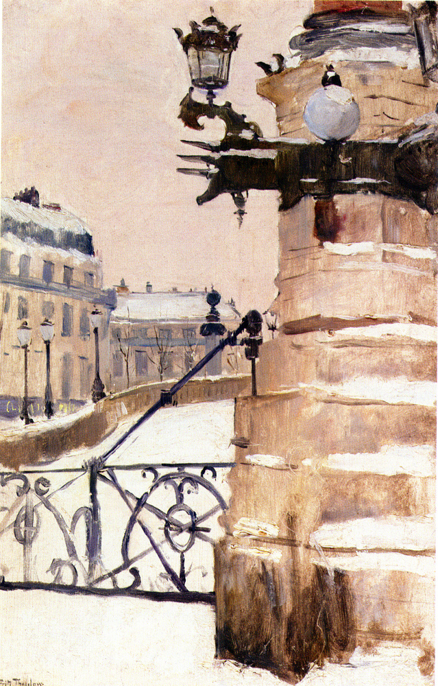 Фриц Таулов. Зима в Париже