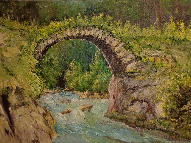 Виктор Рыбалка. Старый мостик