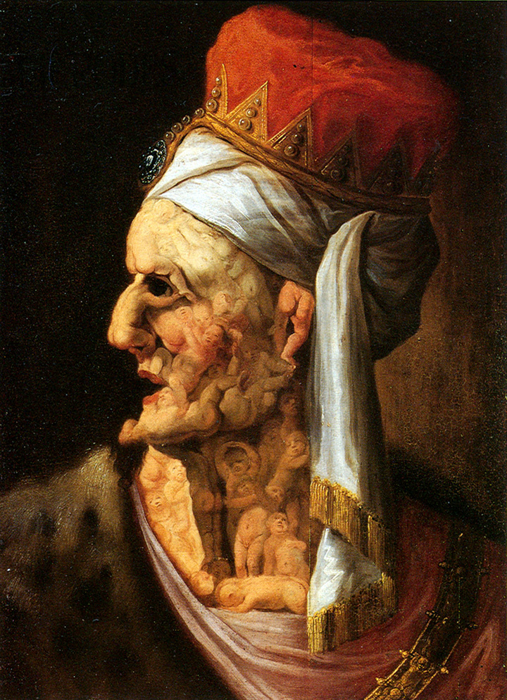Джузеппе Арчимбольдо. Портрет Ирода