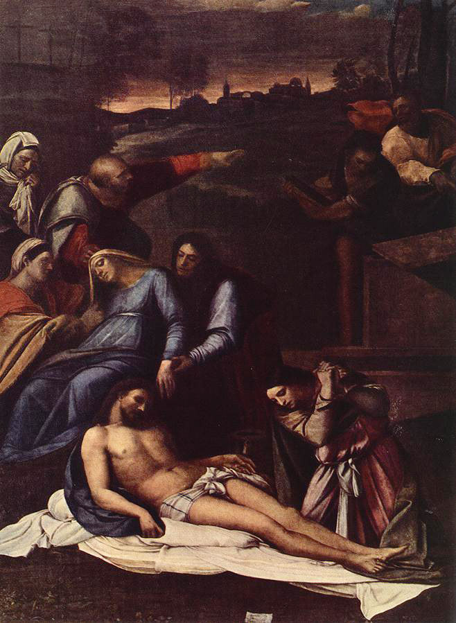 Себастьяно дель Пьомбо. Снятие с креста