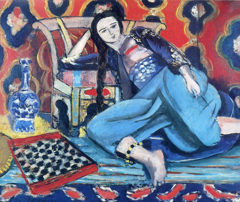Анри матисс odalisque with raised arms