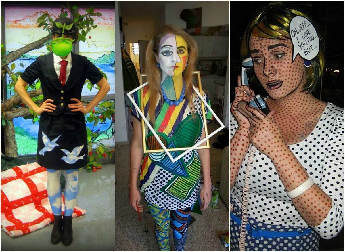 Хит-парад костюмов по картинам художников к Хэллоуину