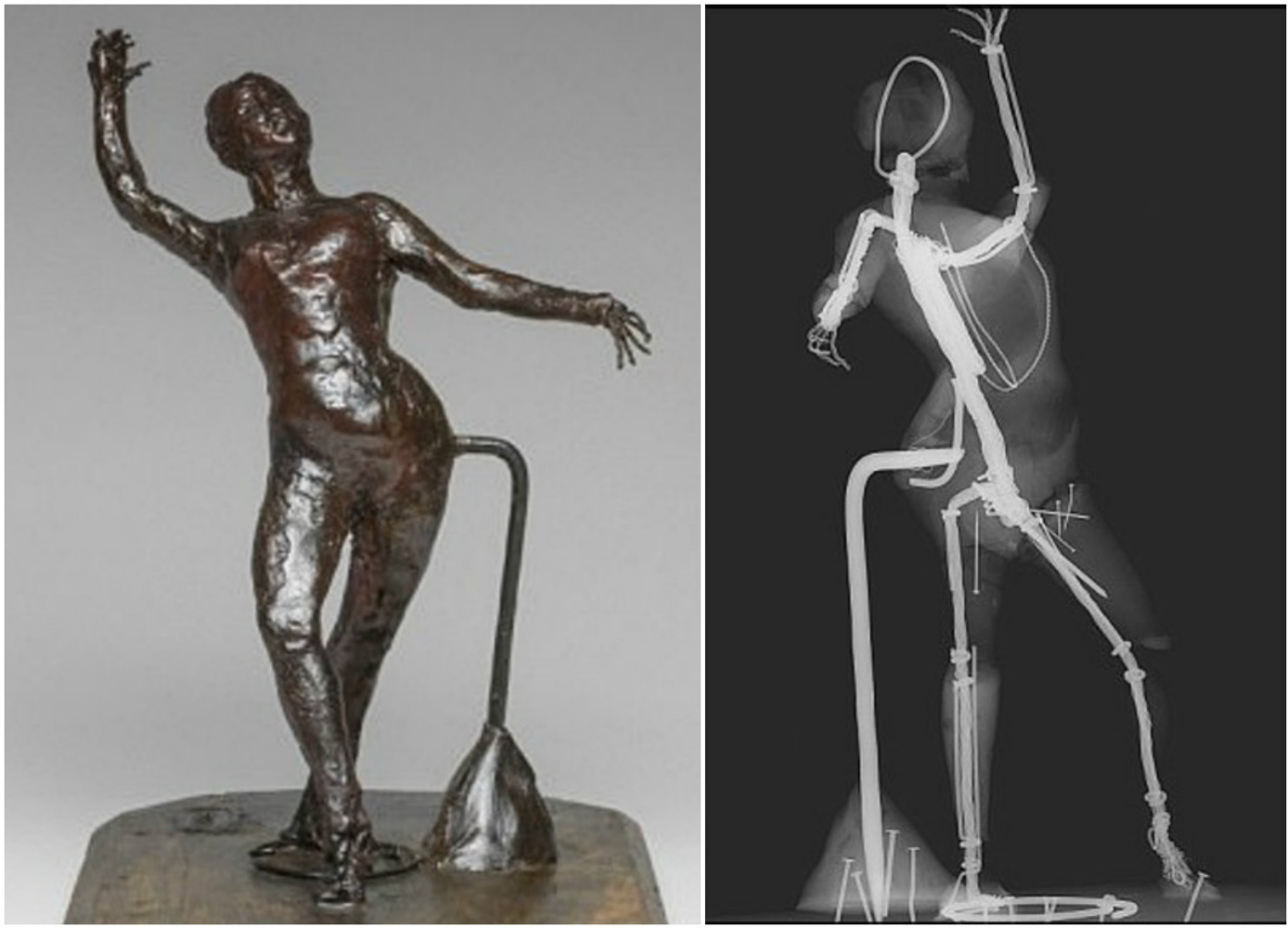 Рентген редких скульптур Дега раскрыл неожиданные секреты