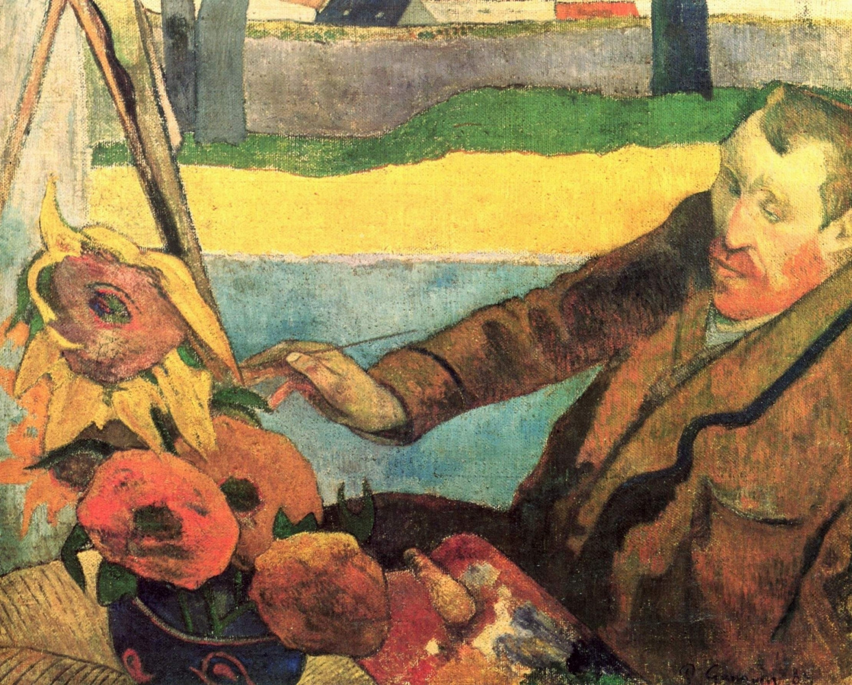 Подсолнухи Ван Гога: картины-близнецы в Лондоне - найдете отличия?