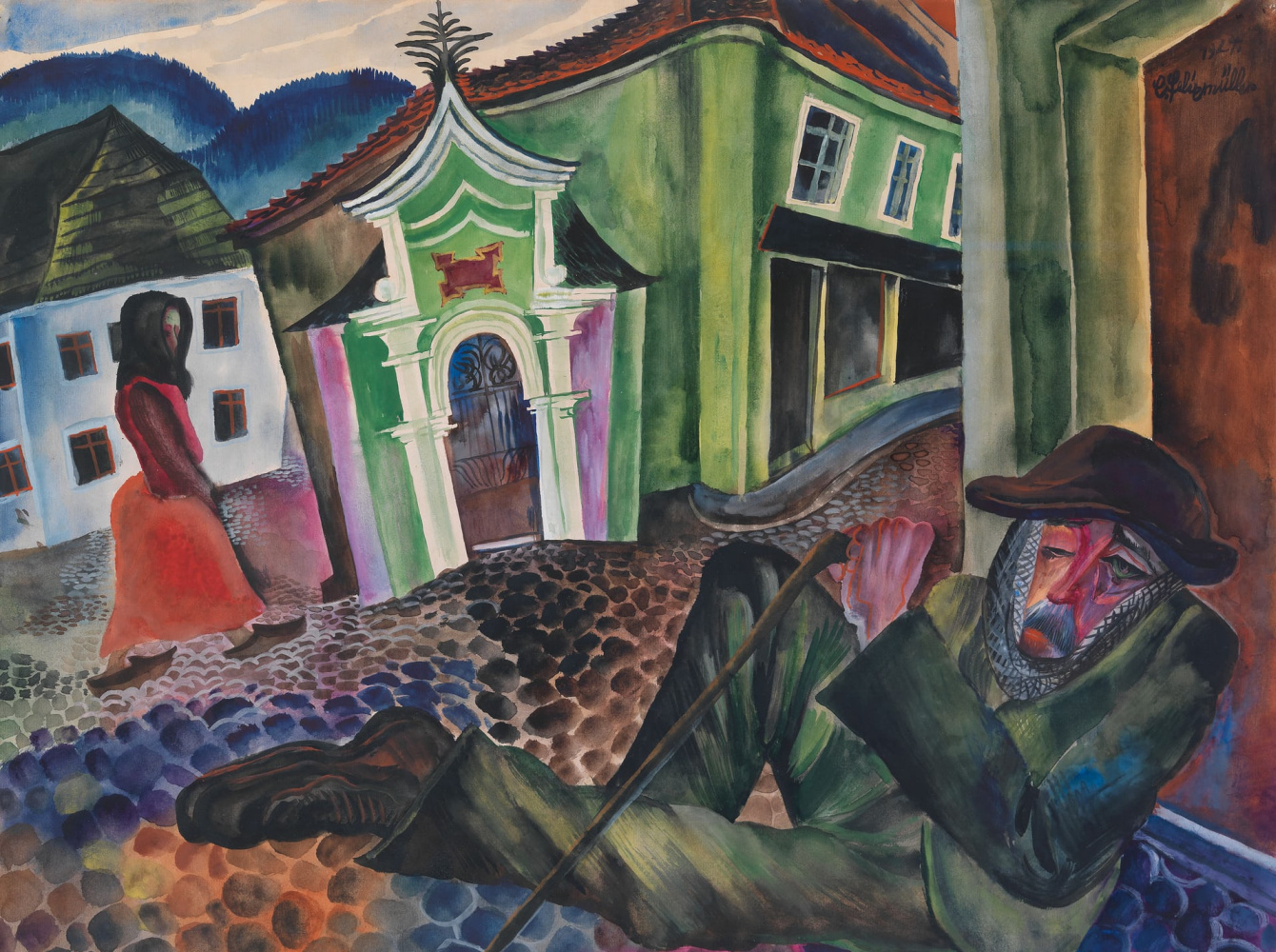 Magic Realism: Art in Weimar Germany 1919-33 full of life, death, sex, and bawdiness