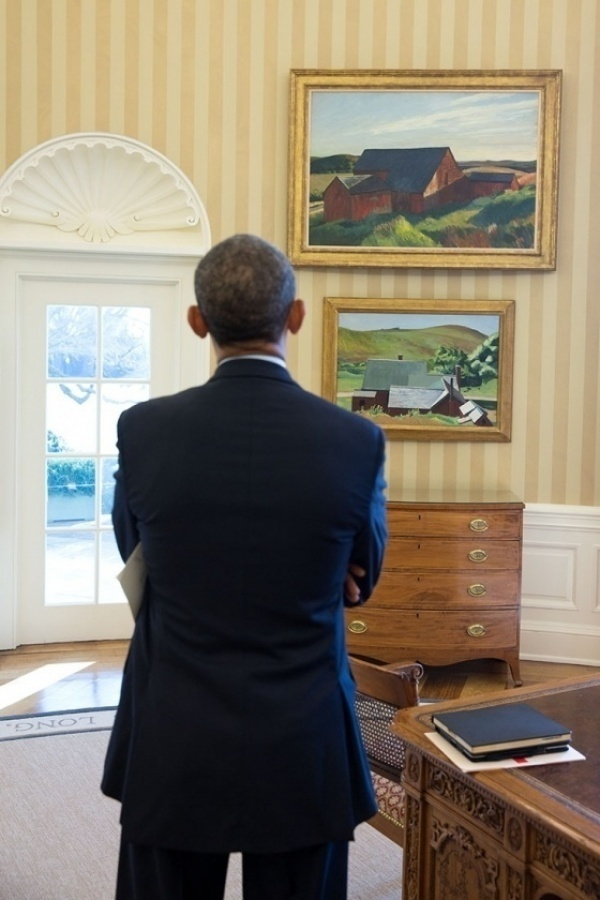 Белый дом как картинная галерея: что любит Обама-новатор?