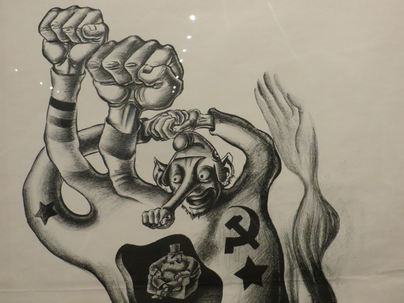 Это Мексика! Политические карикатуры участника покушения на Троцкого - в Одесском музее