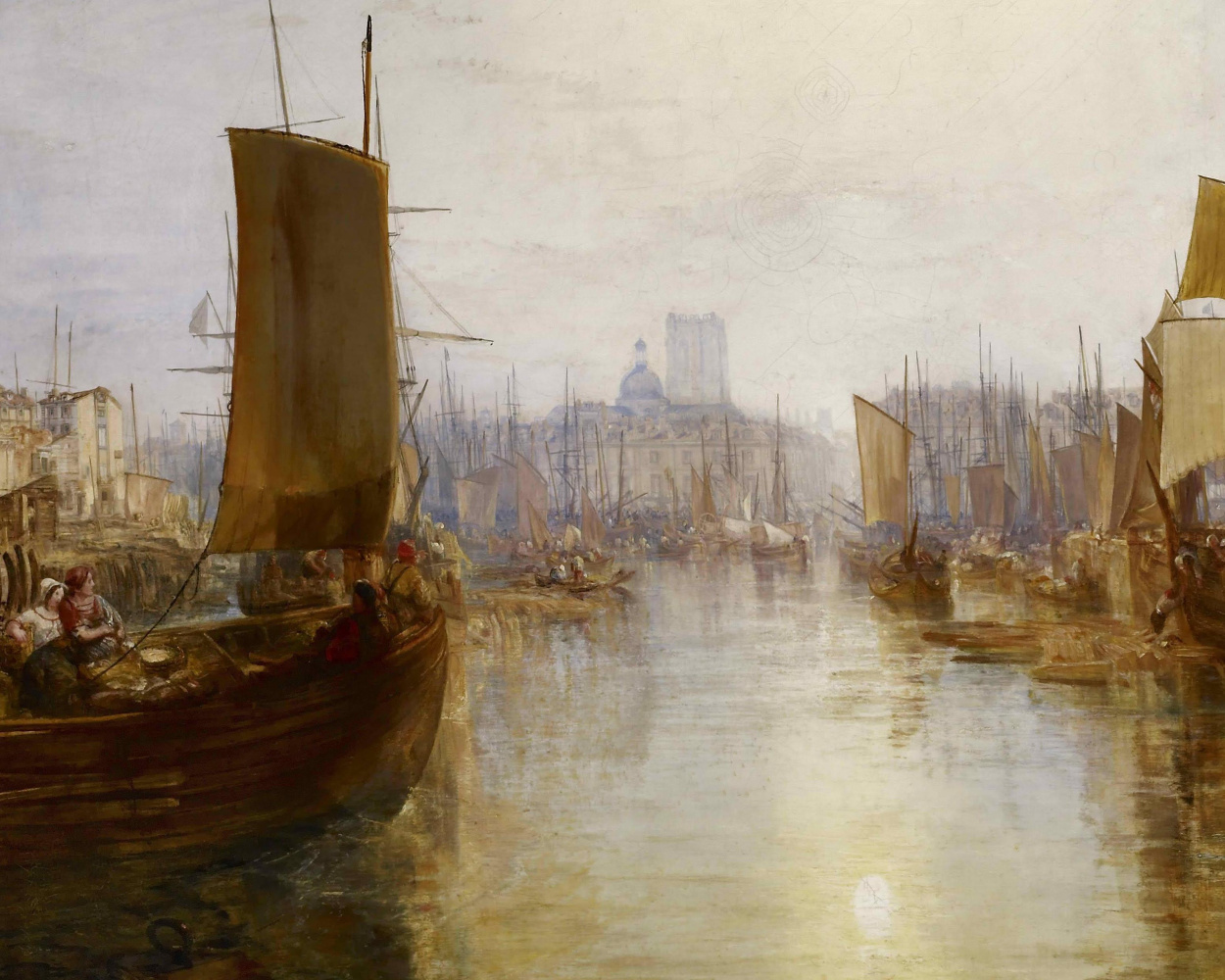 Порты в изображении Тёрнера стали темой выставки в Нью-Йорке