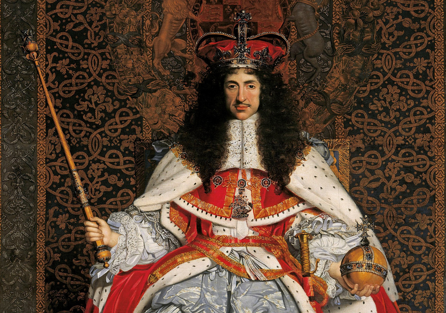 В Букингемском дворце представили искусство и власть времён Карла II
