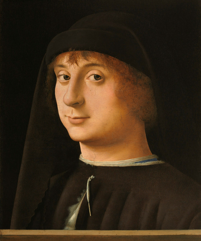 Антонелло да Мессина. Портрет молодого господина