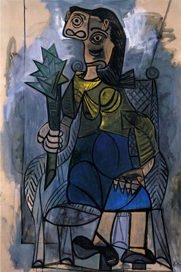 Пабло Пикассо. Женщина с артишоком