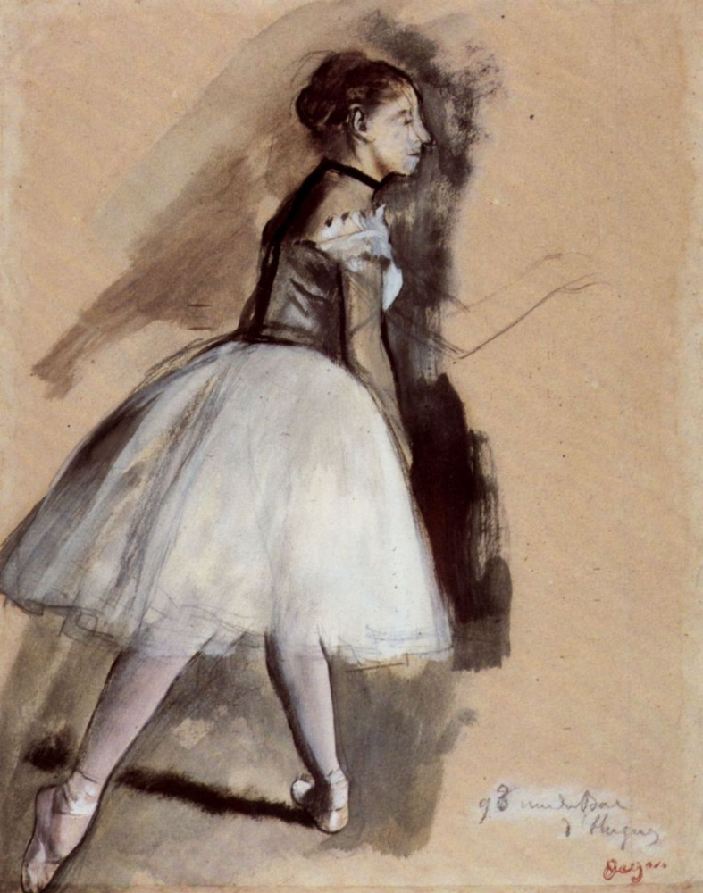 Эдгар Дега. Балерина в позиции