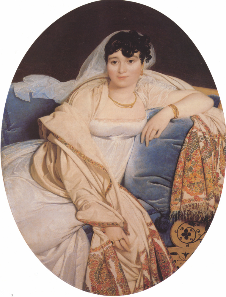 Портрет мадам Ривьер, урожденной Мари Франсуазы Бибен Бло де Борегар