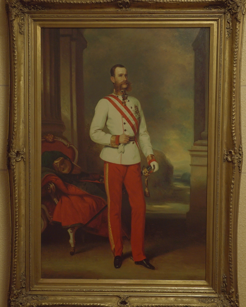 Император Франц Иосиф I, одетый в форму австрийского фельдмаршала