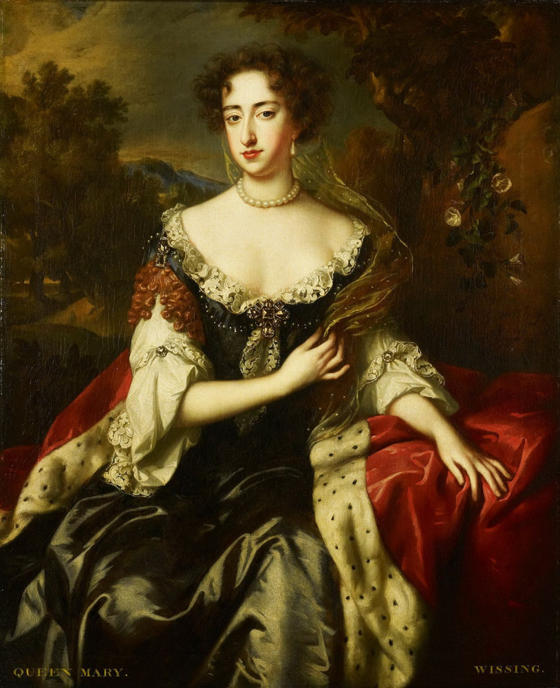 Виллем Виссинг. Портрет принцессы Оранской, (Марии ІІ - королевы Англии и Шотландии с 1698 года)