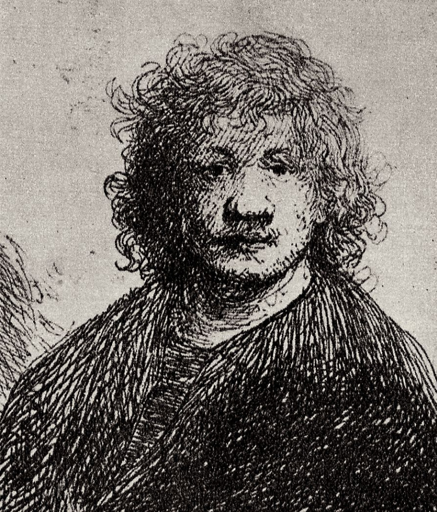 Рембрандт Харменс ван Рейн. Автопортрет с широким носом