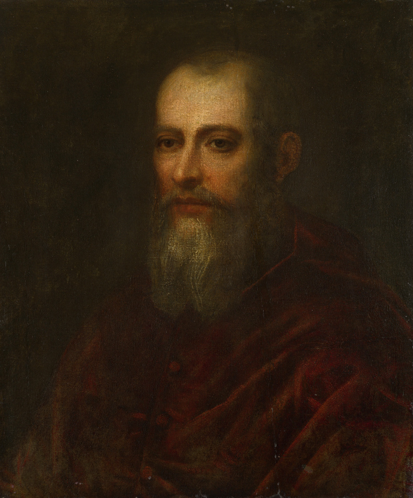 Венецианская Итальянский. Портрет бородатого кардинала