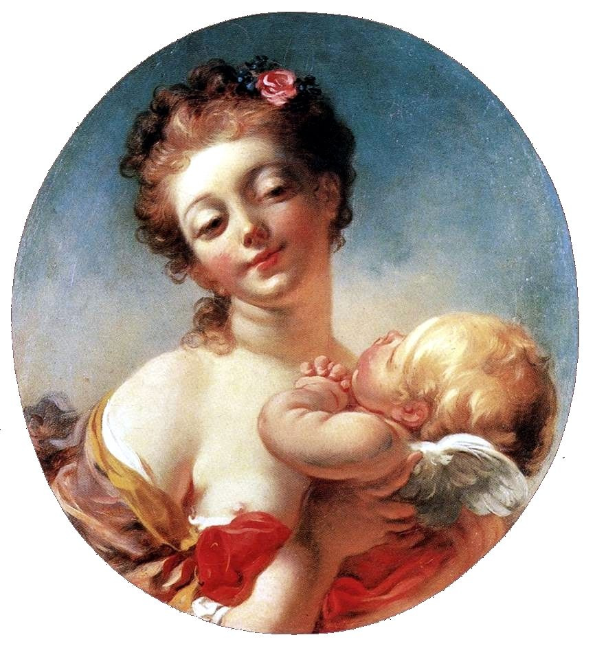 Жан Оноре Фрагонар. Венера и Купидон