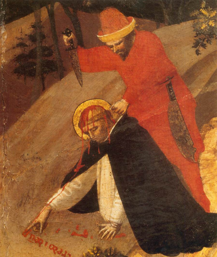 Фра Беато Анджелико. Фрагмент алтаря святого Петра Мученика