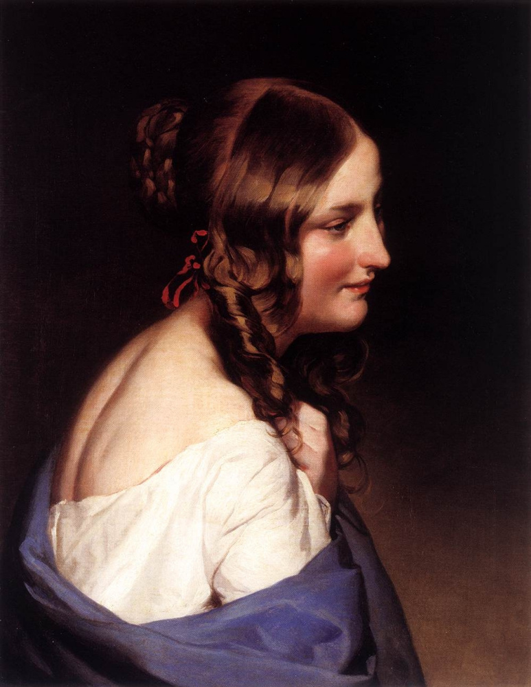 Фридрих фон Амерлинг. Девушка. 1837