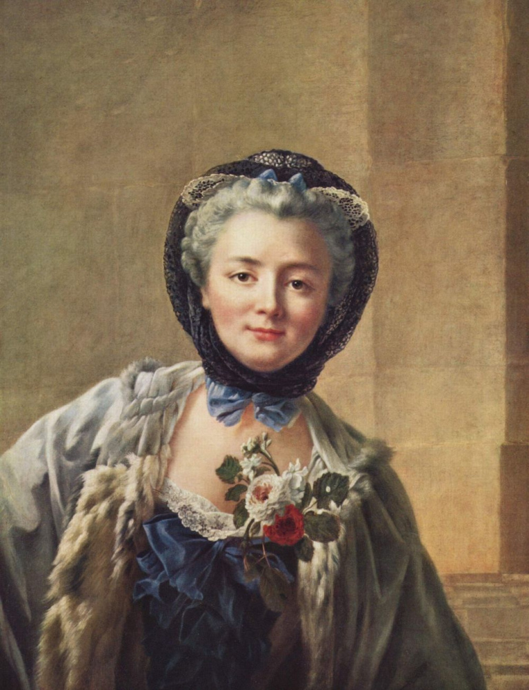 Франсуа Юбер Друэ. Портрет Анны Марии Франсуазы Доре