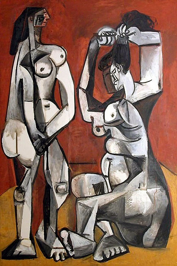 Пабло Пикассо. Женщины за туалетом