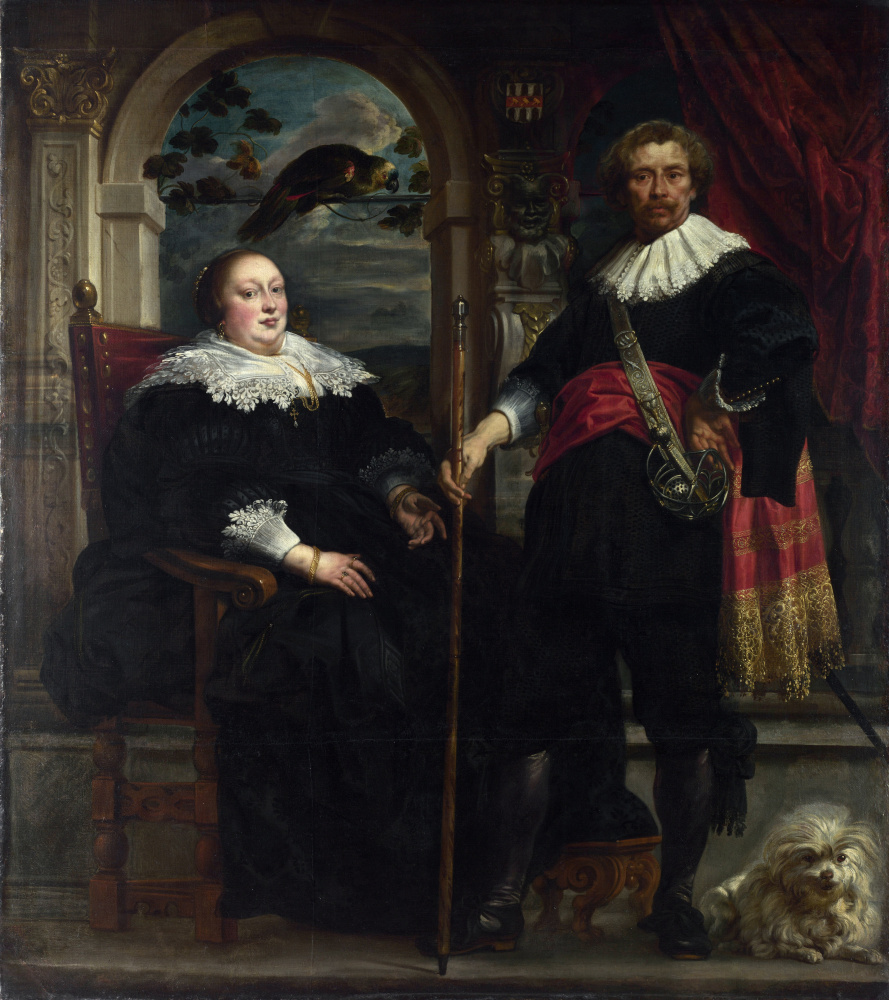 Якоб Йорданс. Портрет Корнелиса ван Дьеста и его жены