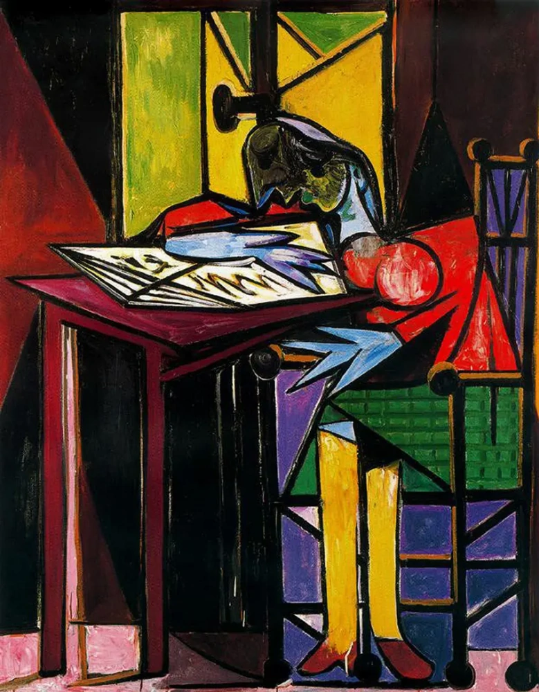 Пабло Пикассо. Читающая женщина