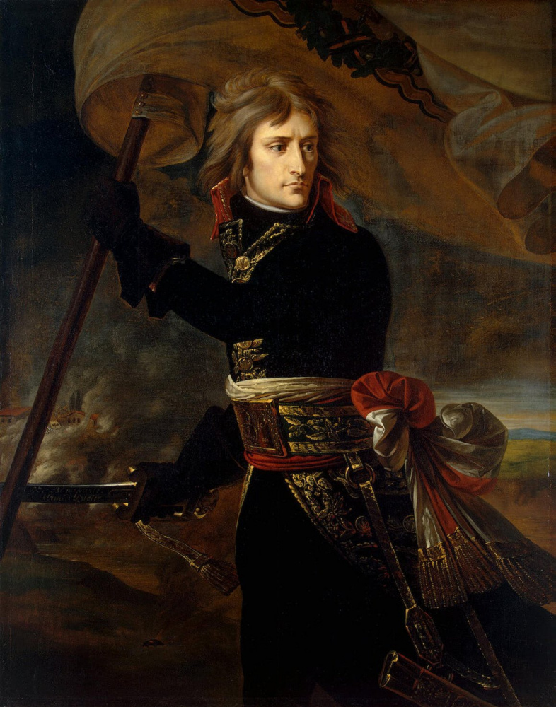 Антуан-Жан Гро. Наполеон Бонапарт на Аркольском мосту