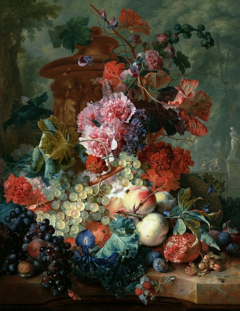 Ян ван Хейсум. Фрукты и цветы