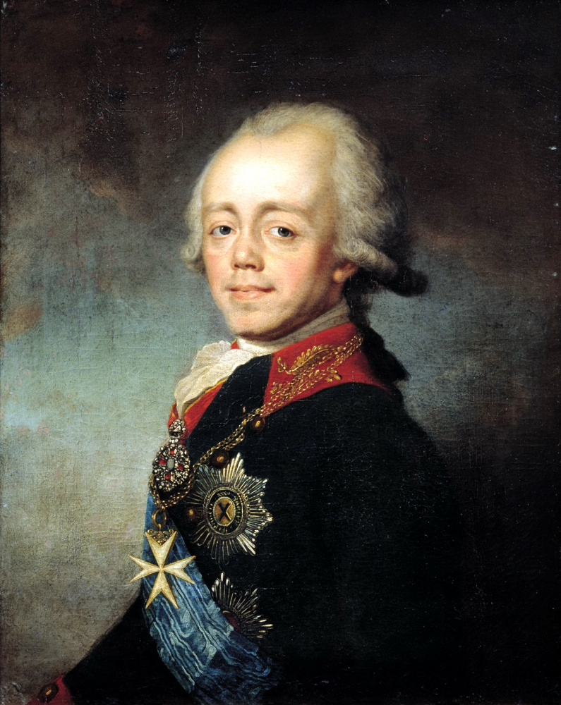 Степан Семенович Щукин. Портрет императора Павла I