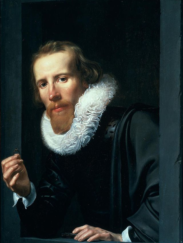 Вернер ван ден Валкерт. Портрет мужчины с перстнем и пробирным камнем