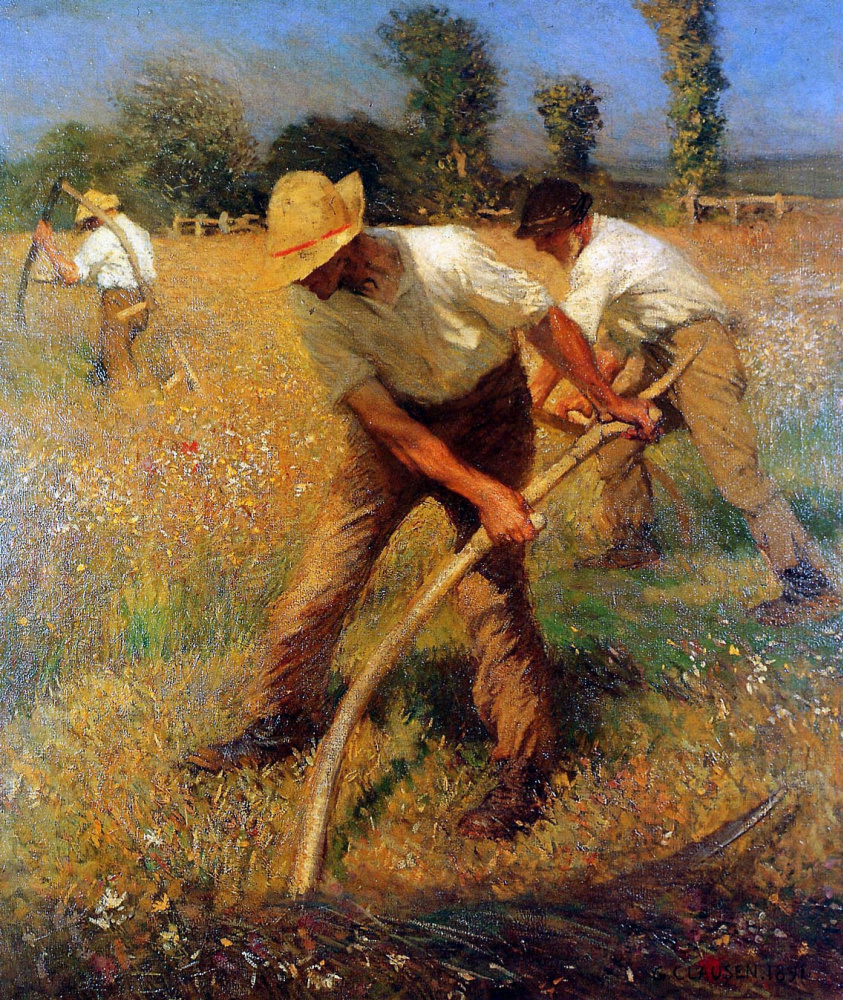 Джордж Клаузен. Косари