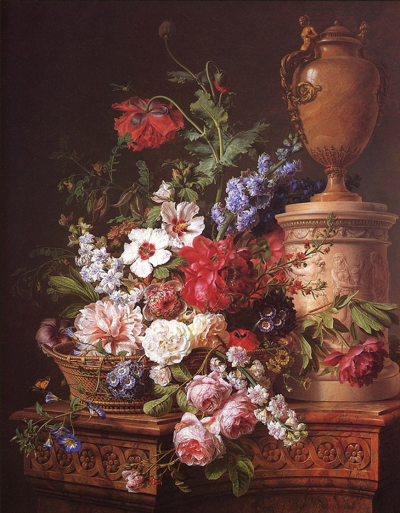 Герард ван Спаендонк. Натюрморт с цветами