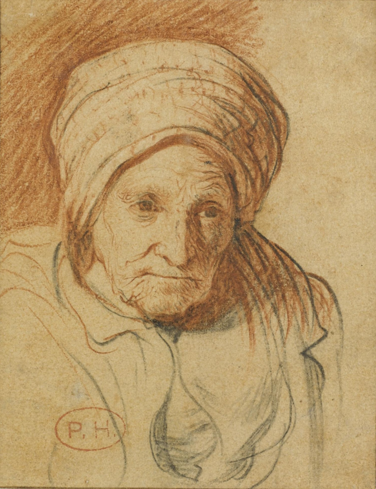Ян Ливенс. Портрет пожилой женщины (Мать Рембрандта ван Рейна)