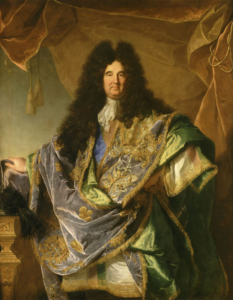 Гиацинт Франсуа Оноре Риго. Портрет Филиппа де Курсийон де Данжо
