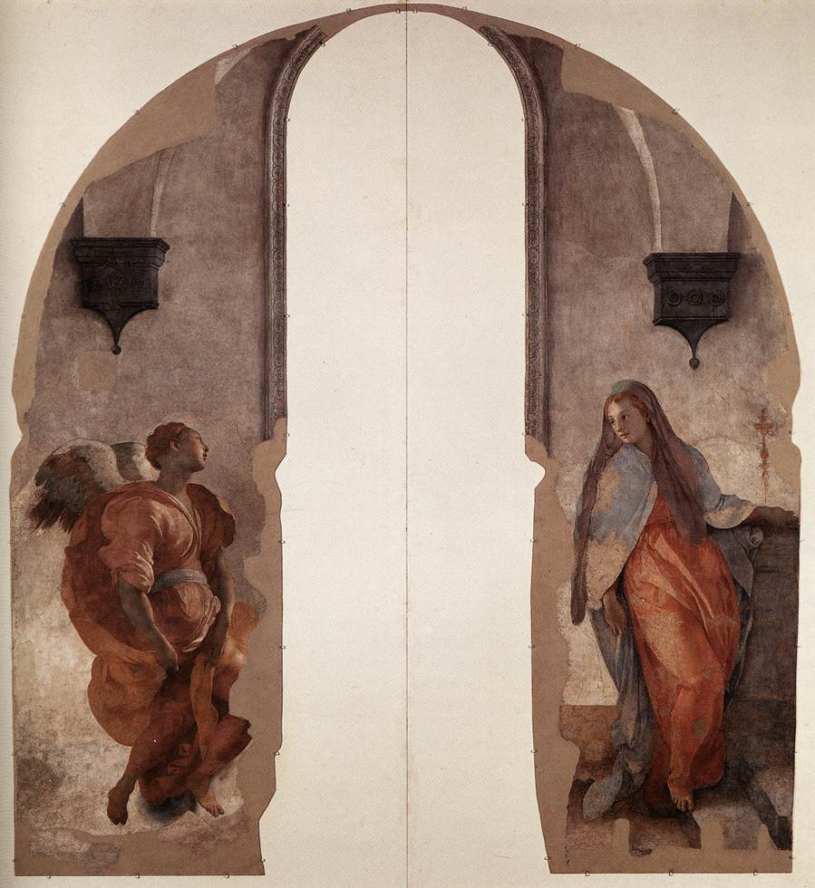 Якопо Понтормо. Фрески из капеллы Каппони в церкви Санта Феличита, Флоренция