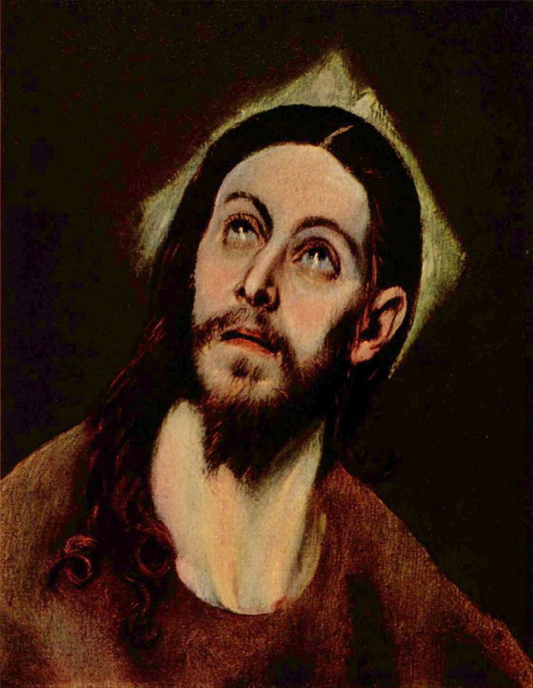 Эль Греко (Доменико Теотокопули). Голова Христа