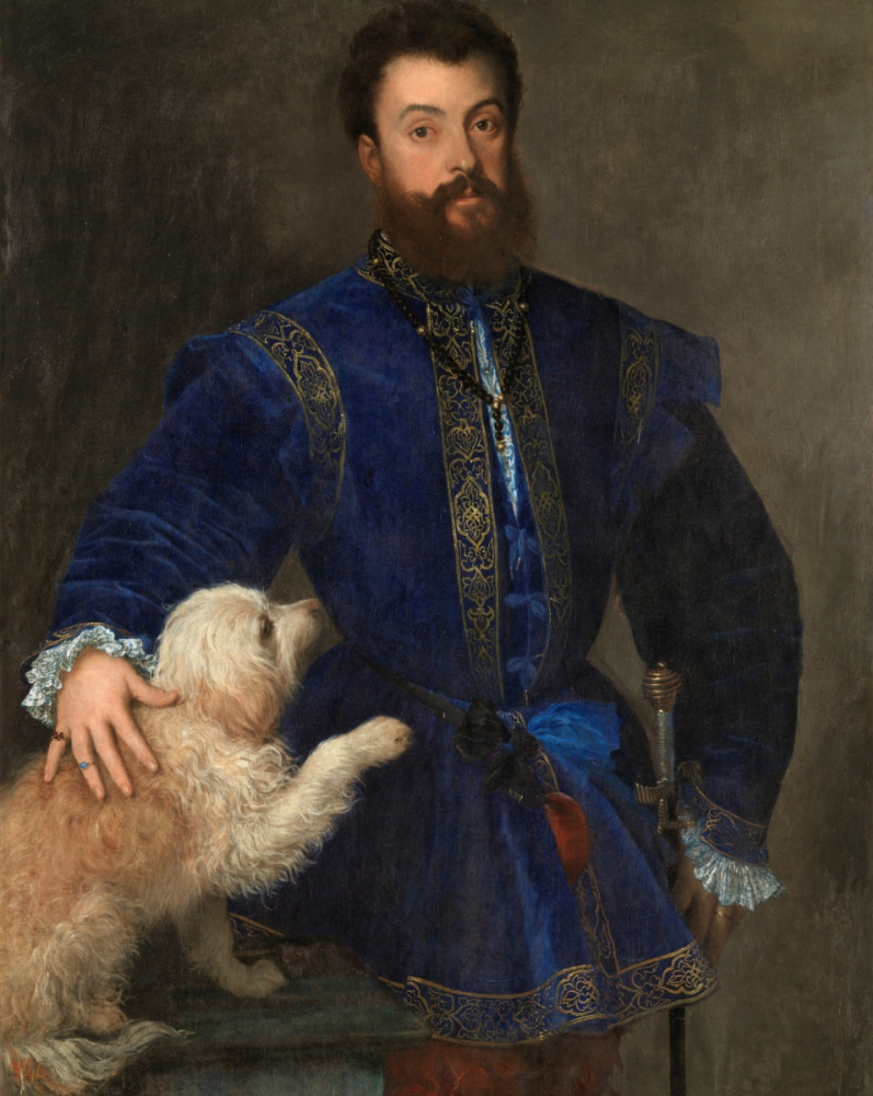 Тициан Вечеллио. Портрет Федерико II Гонзага, герцога Мантуи
