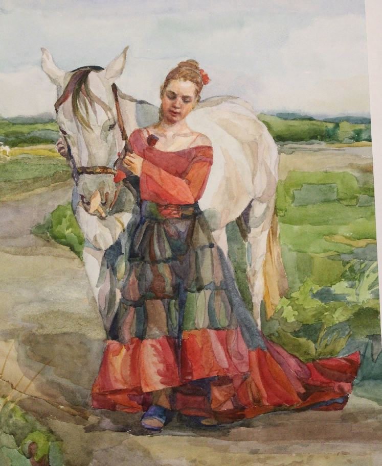 Татьяна Александровна Муратова. Девушка с конём